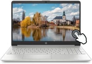 2022 Newest HP 15.6'' FHD Touchscreen Laptop, 11th Gen Intel Core i5-1135G7 up to 4.2 GHz(Best i7-1060G7), 16GB RAM, 1TB NVMe SSD, Iris Xe Graphics, Numpad, HDMI, Type A&C, Webcam, Win11 S, Silver
