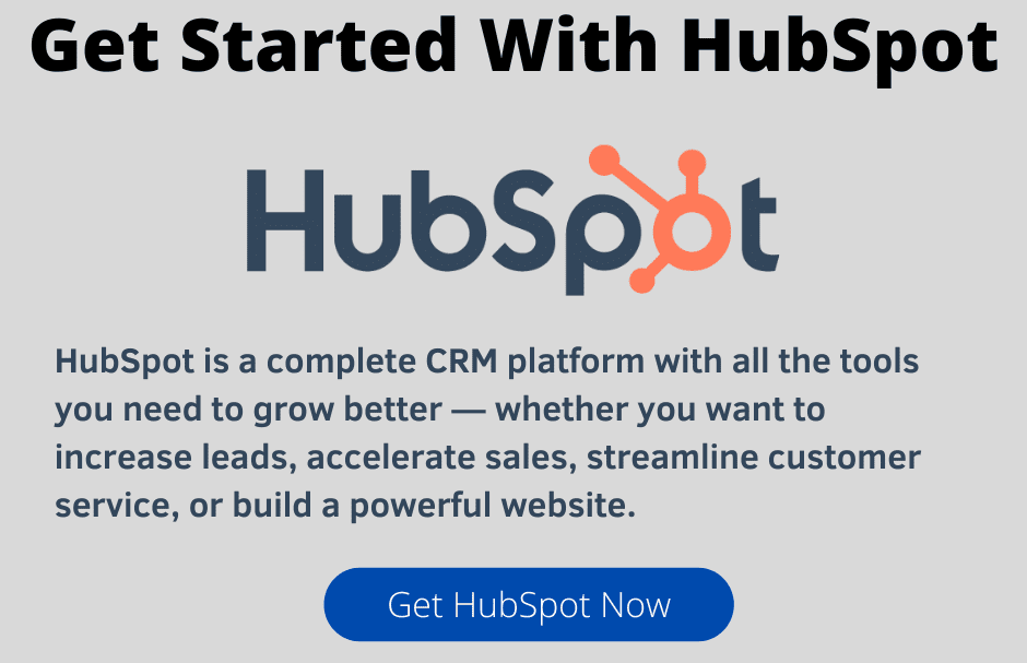 Hubspot a complete CRM platform