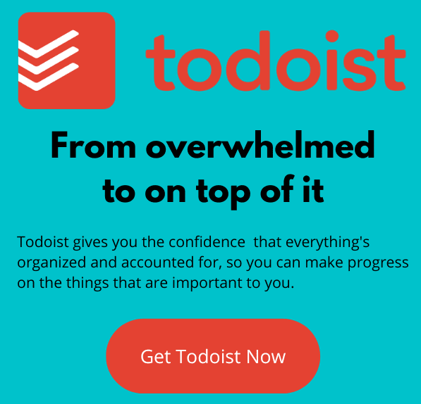 Todoist from overwhelmd to on top of it