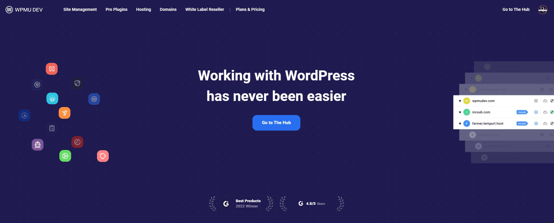 wpmu dev wordpress projects hub